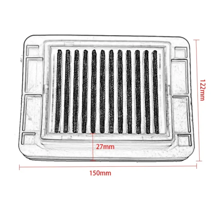 Motorcycle High Flow Air Filter Fit For YAMAHA MT-03 YZF-R3 YZF-R25 T-MAX500 XP500 T-MAX530 XP530 FZ-03 Engine Maintenance Parts