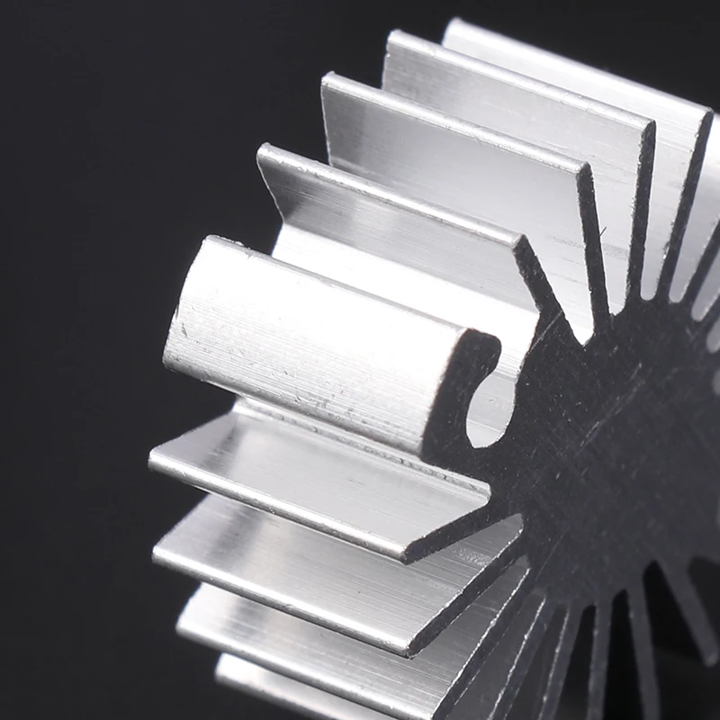23x10mm Aluminum Heatsink for 1W LED/Single Chip, Replacement Cooling Part for Household Lamps