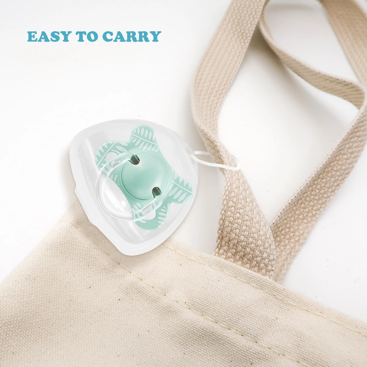 

4pcs Portable Transparent Storage Box Clip Container Baby Pacifier Case For Clips Nipples Accessories Safe Hygienic Bacteria