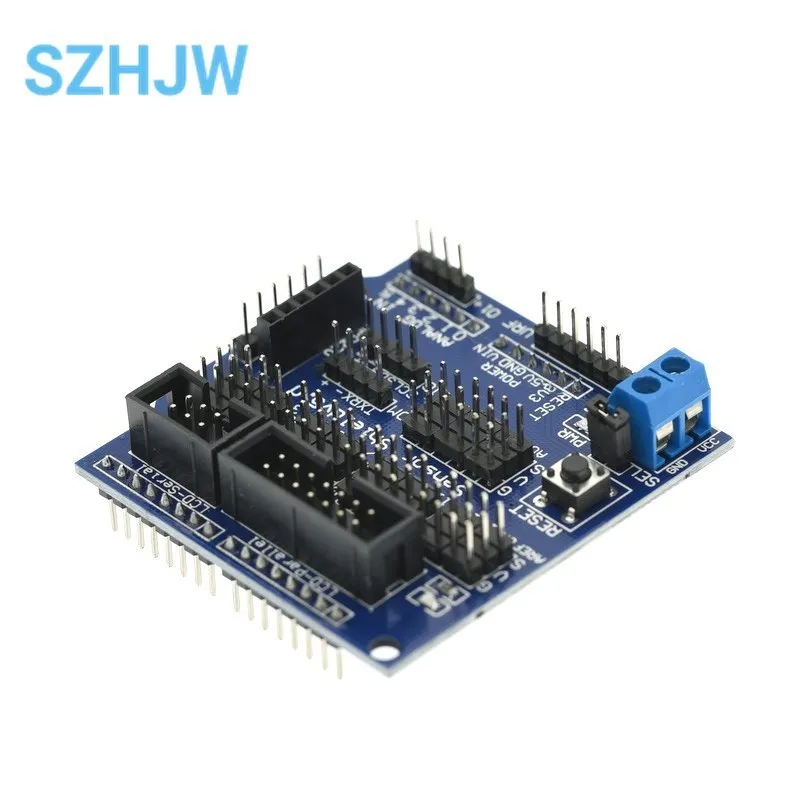 Sensor Shield V5.0 sensor expansion board for UNO MEGA R3 V5 for Arduino electronic building blocks of robot parts