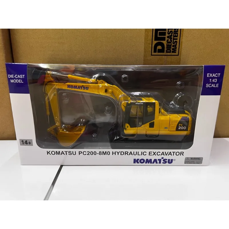 

For New Komatsu PC200-8M0 Excavator Alloy Construction Vehicle Model 1:43