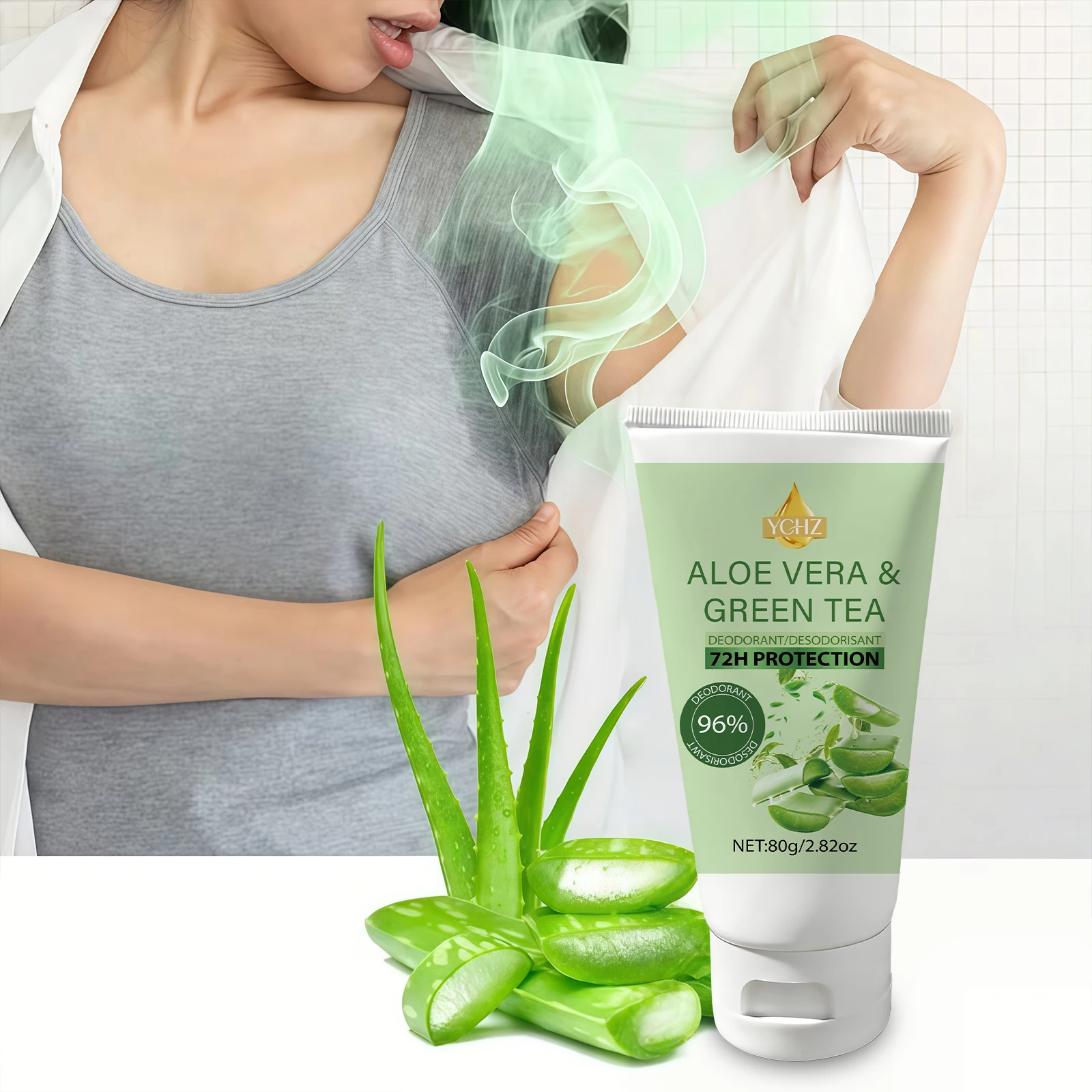 

72-часовая защита, дезодорант без алюминия, веганский, для веганов | Подходит как для мужчин, так и для женщин, формула на растительной основе, стойкий аромат, подходит для подмышек, тела, интимных зон, устраняет стойкий запах тела и неприятные запахи.