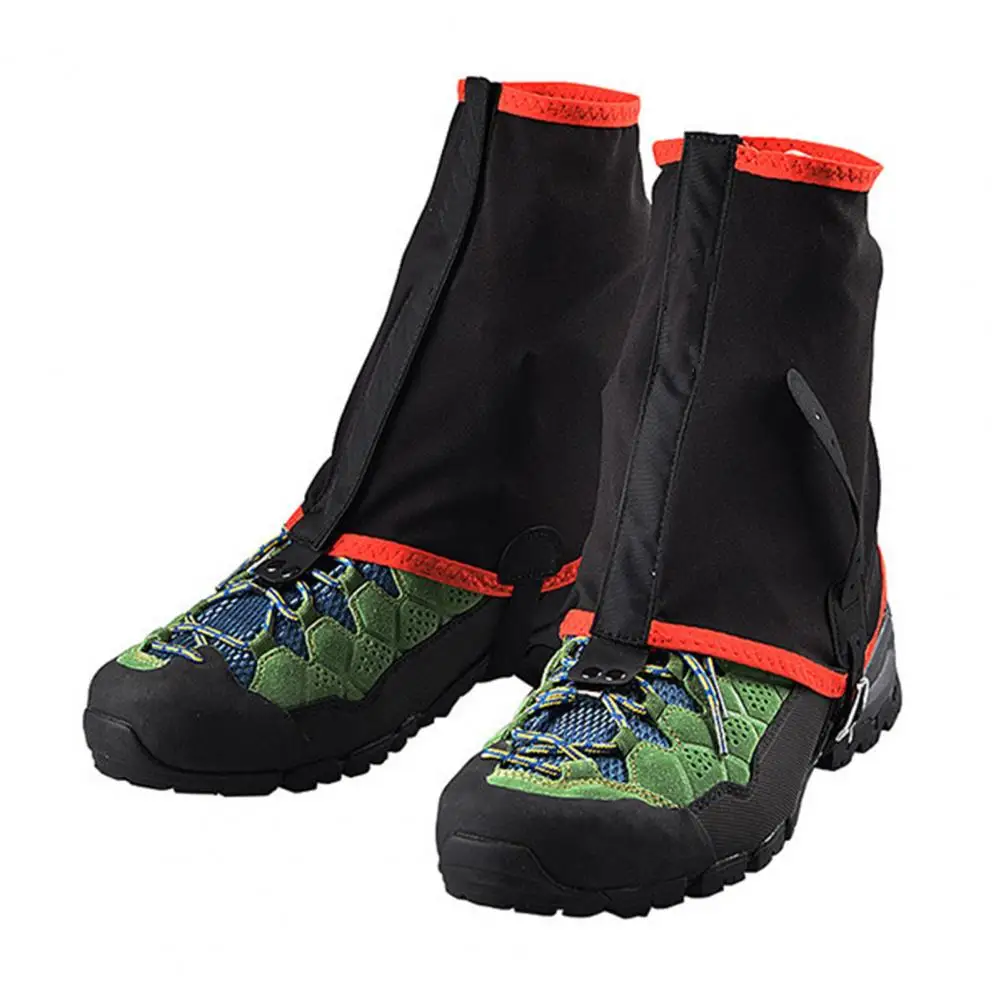 Elastic Waterproof Leggings Shoe Cover Leg Gaiters Climbing Camping Hiking Ski Boot Travel Shoe Snow Gaiters Legs Protection