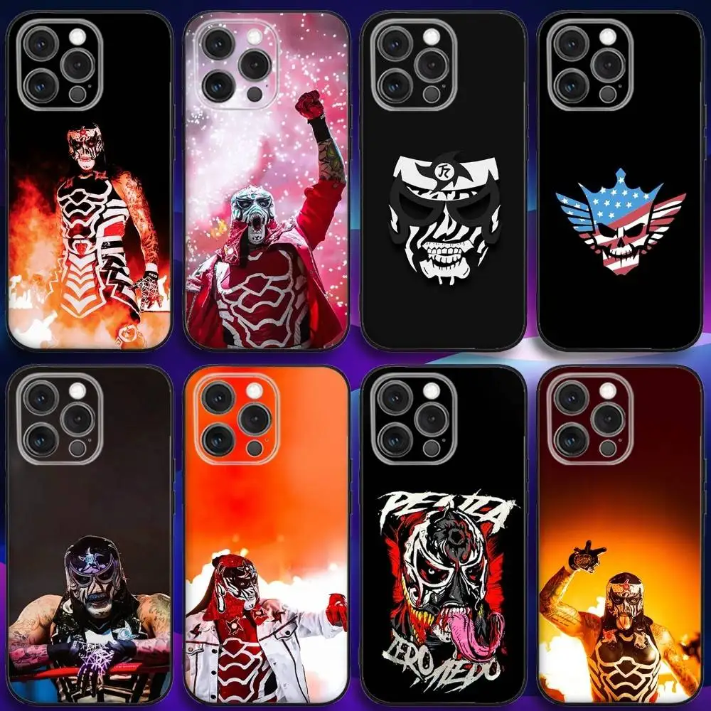 

P-Penta Zero M-Miedo Phone Case For iPhone 16e,16,15,14,13,12,11,Pro,X,XS,Max,XR,Plus,Mini Soft Black Cover