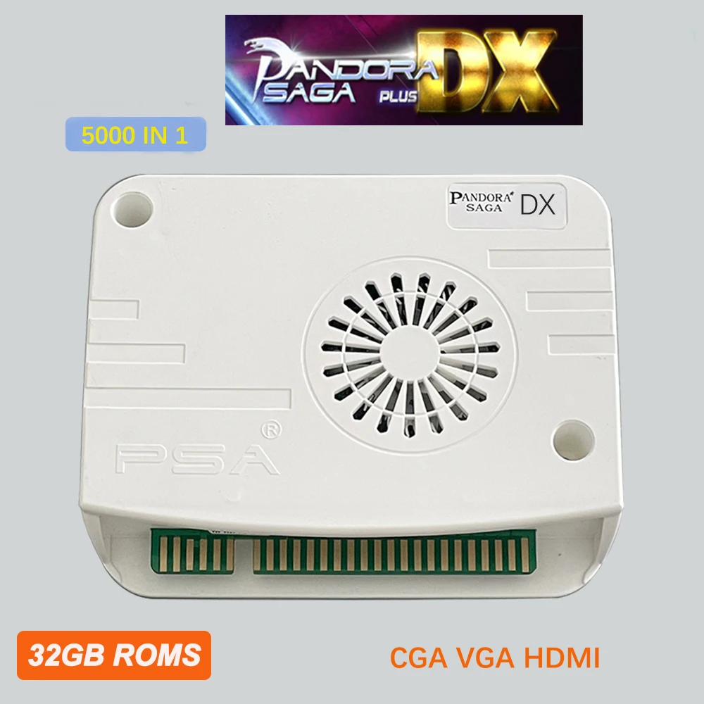 Pandora SAGA DX Special arcade 5000 in 1 jamma board CRT CGA VGA HDMI-compatible have 3P 4P High score record 3D tekken