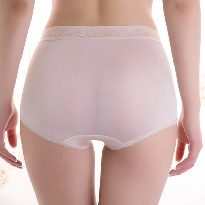 2 Pair Mulberry Silk Briefs For Women Lingerie Panties Breathable Lady Underwear