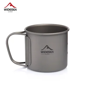 Aliexpress Widea-Titanium Camping-Kollektion Becher, Glas, Touristengerichte, Picknickutensilien, Küchengeräte im Freien, Spurkochen, Wanderpfannen, Wanderpfannen 6 Hauptverkaufskaffee Camping - №3