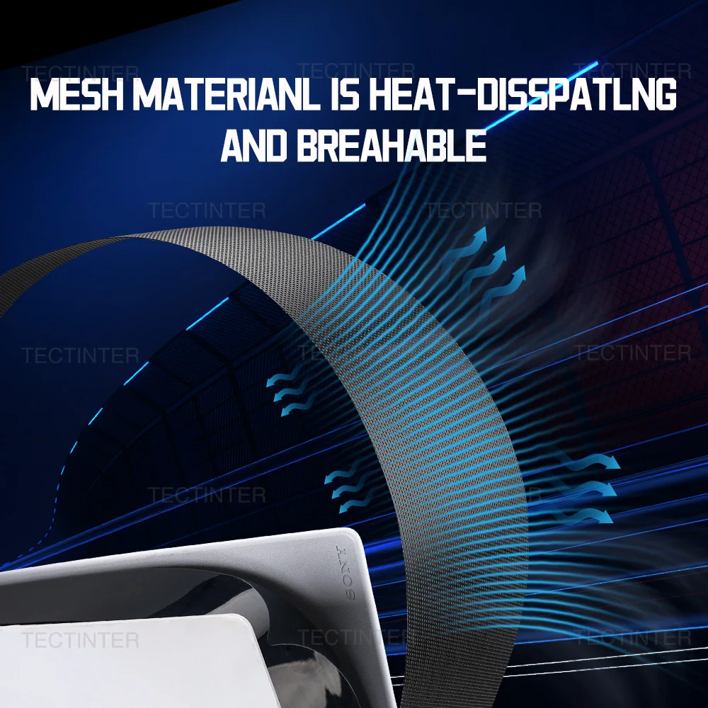 Dustproof Capa Mesh para PS5, Disco, Console Digital, 3 Lado, Respirável Protetor, Anti-Scratch, Poeira Net, Filtro, PS5 Acessórios