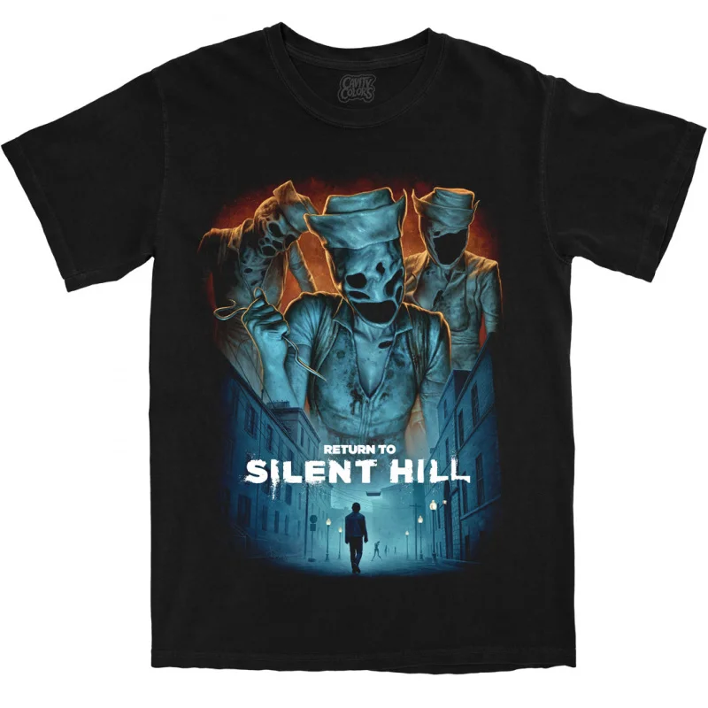 

0428 Silent Hill F Horror Graphic Tee Unisex Short Sleeve Gift t Shirt 100% cotton printed Clothes All size top S-6XL