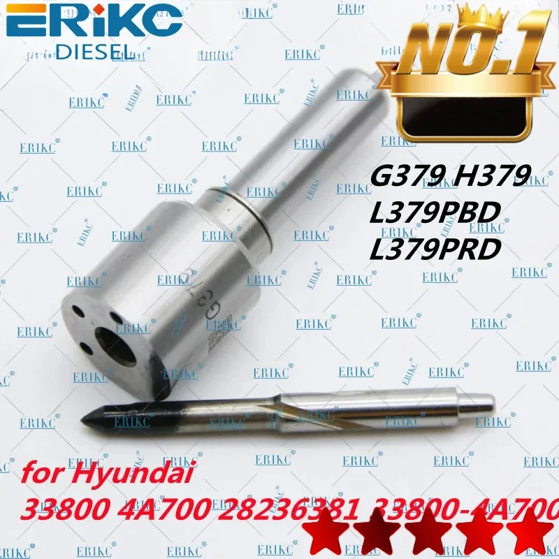 

ERIKC 4 шт. G379 H379 L379PBD L379PRD CR Сопло для Hyundai 33800 4A700 28236381 33800-4A700 Форсунка запасных частей для форсунок Euro 5.
