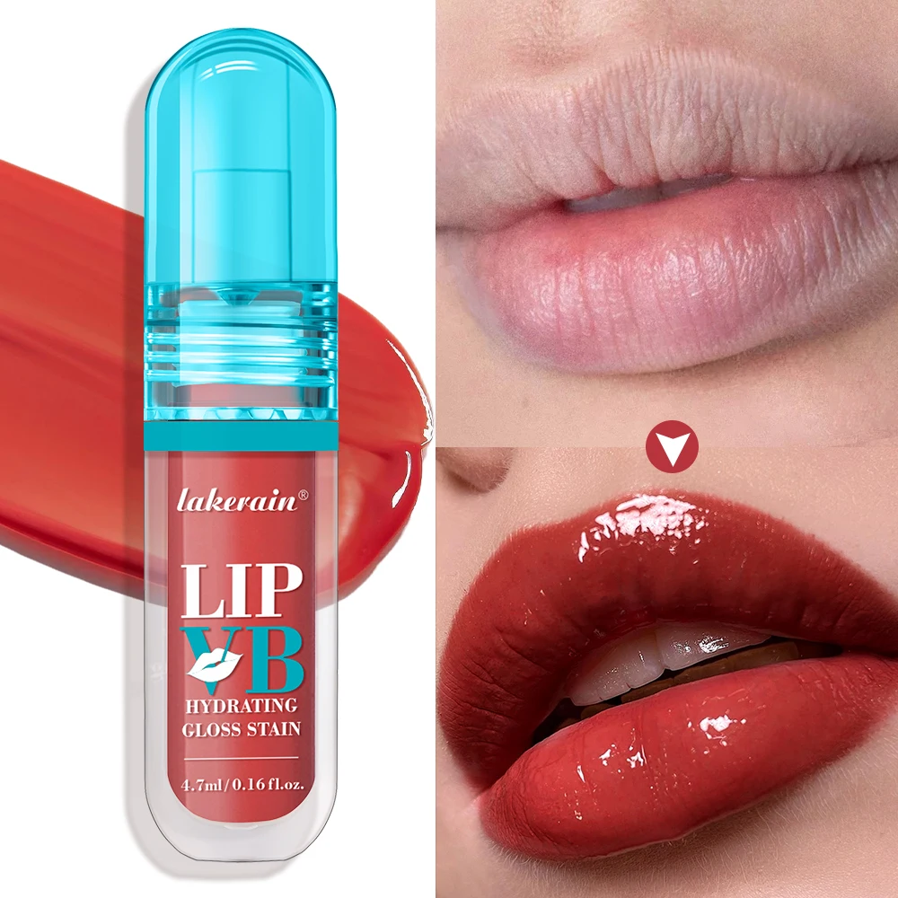 Mirror Lip Gloss Crystal Watery Lip Glaze Long Lasting Moisturizing Lip Balm Plumping Gloss Oil Hydrating Makeup Lip Tint