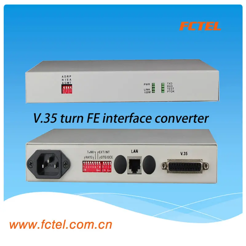 Convertidor oem v 35 a fe convertidor de interfaz v.35 a ethernet