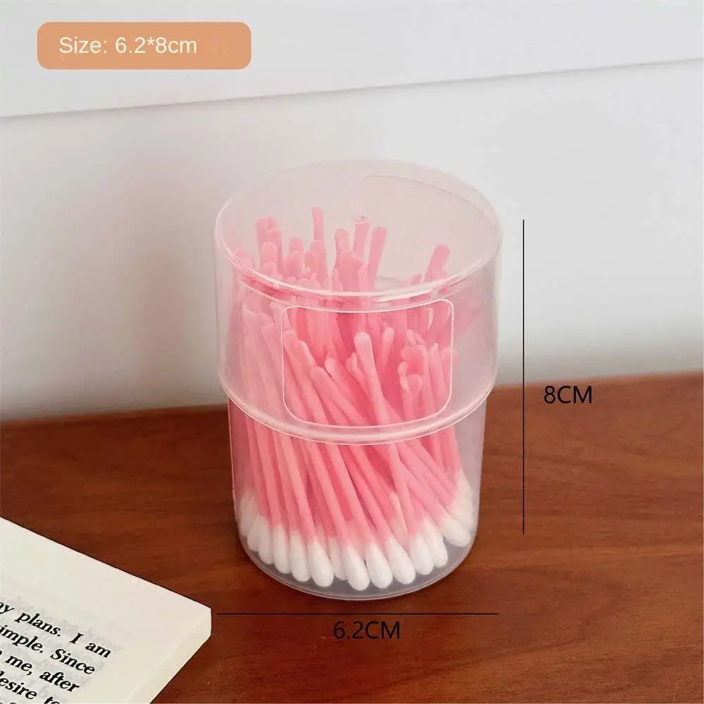 100 قطعة/المجموعة رمش تمديد الغراء إزالة مزدوجة رئيس مسحات القطن برعم القطن الأنف Lipstik الأذن تنظيف ماكياج القطن عصا PP #4