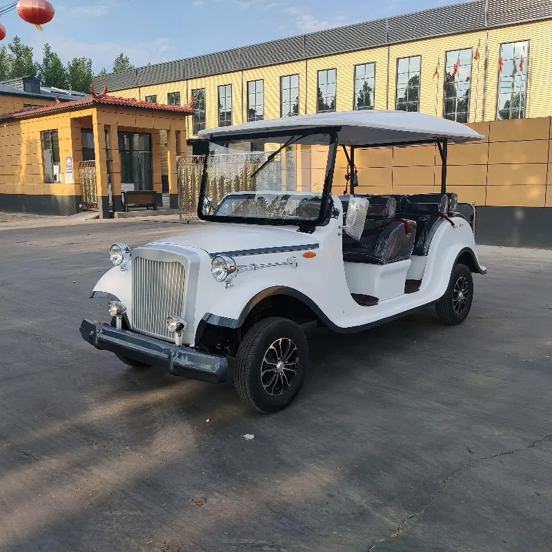 Classic 11seats 4 Wheel Electric Scooter LEAD-ACID Long Range Sightseeing Travelling Cart Tourism