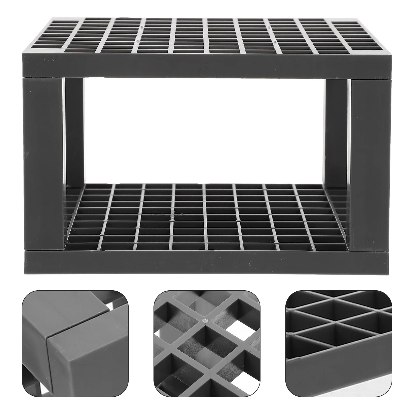 

1pcs Paint Brush Large Capacity Pens Pencils Storage Rack Square Desktop Storage Rack For Pencils Pens Makeup Brushes Organizer