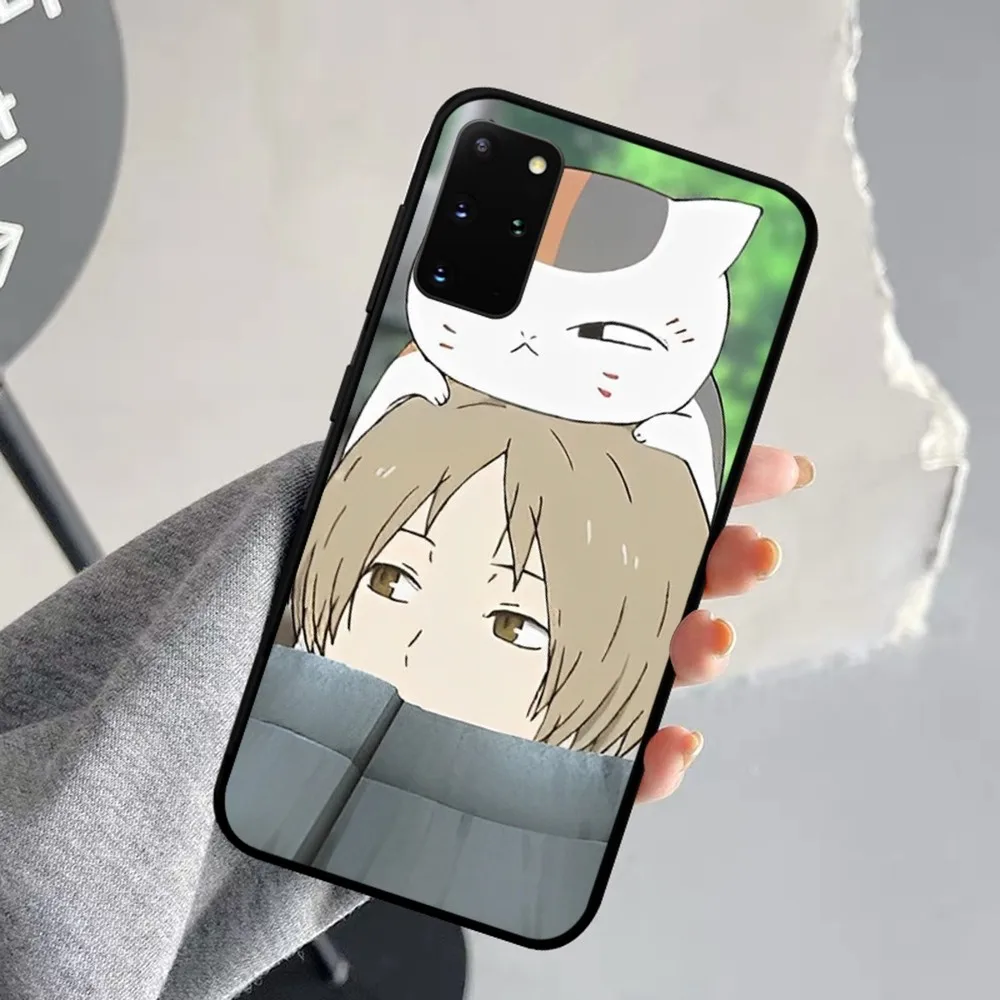 Natsume Yuujinchou Cat  Phone Case For Samsung S 9 10 20 21 22 23 30 23plus lite Ultra FE S10lite Fundas