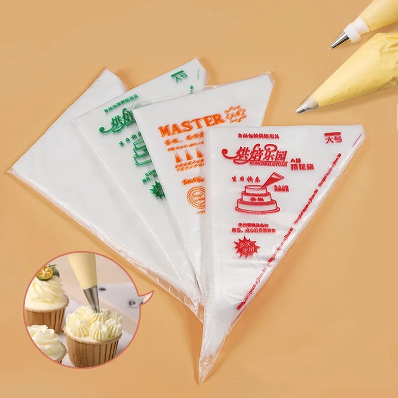 Disposable Pastry Bag for Cake Decorating Thickened Pastry Bag for Bakers Frosting Cupcake Cookie Dessert Decorating Tool Large