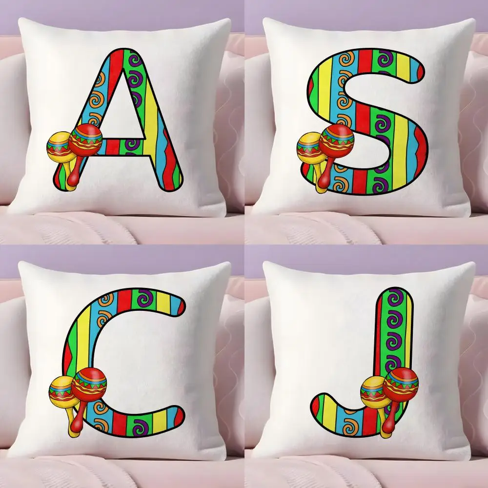 

Mexico May 5th Cinco de Mayo Cushion Cover Plush Fabric Soft Double-Sided Printed Sofa Warm Winter Home Gift Pillow Case