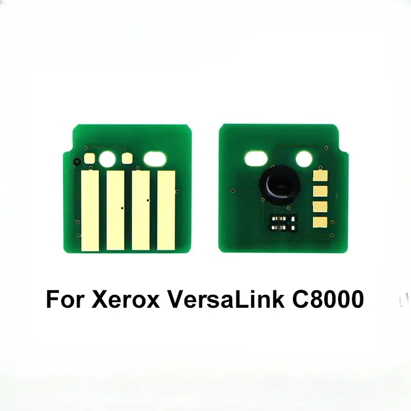 4 Uds Chip de tóner para Xerox VersaLink C8000 106R04037 106R04041 106R04049 106R04053 106R04057 Chips de descanso de cartucho de impresora