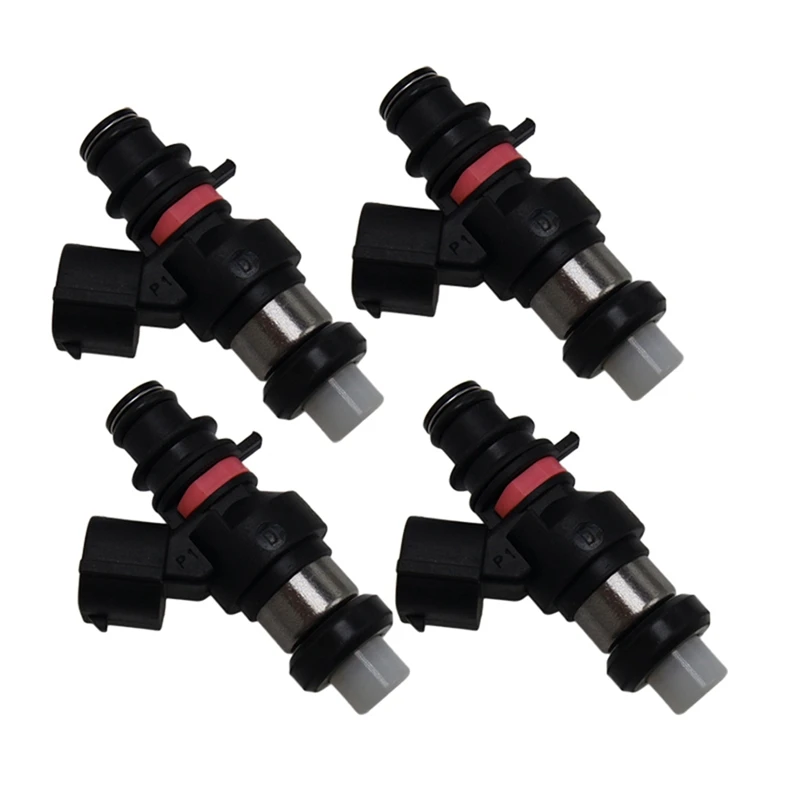 4 Piece Fuel Injectors FBYCG80 Black ABS+Metal For Subaru Impreza RX 2.0L EI 07-12 8008212 Flow Matche 16600-AA270