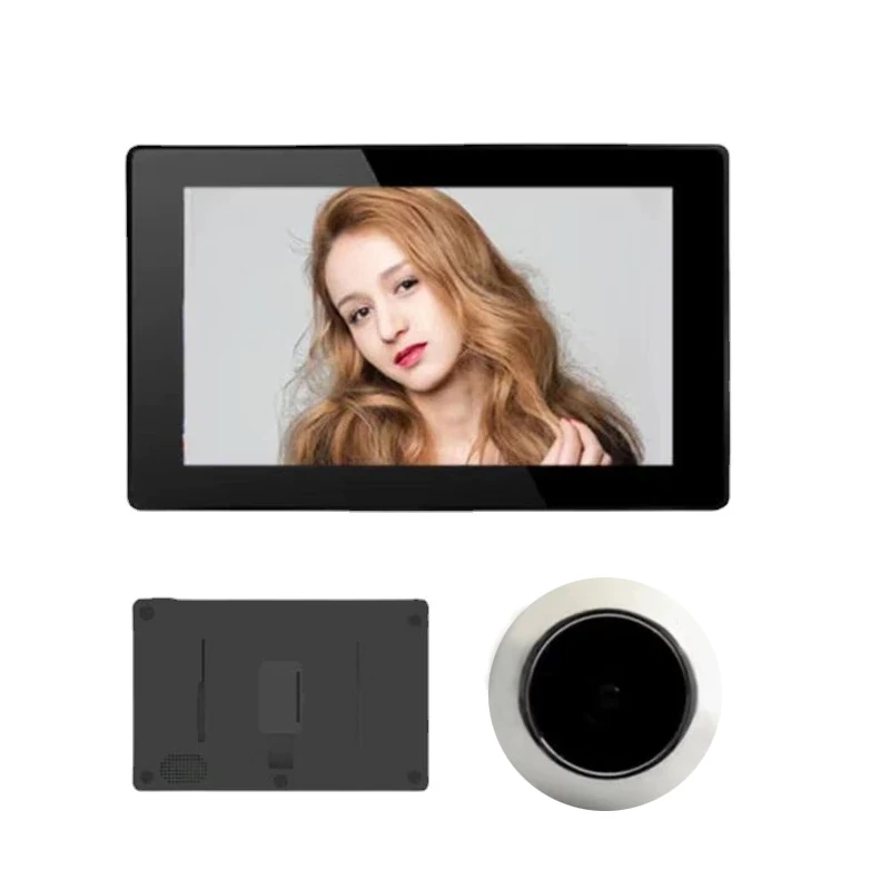 

4.3 Inch LCD 100W Pixel Peephole Doorbell Camera 145° Peephole Viewer Cat Eye Door Bell Smart Home Apartment Outdoor HD Monitor