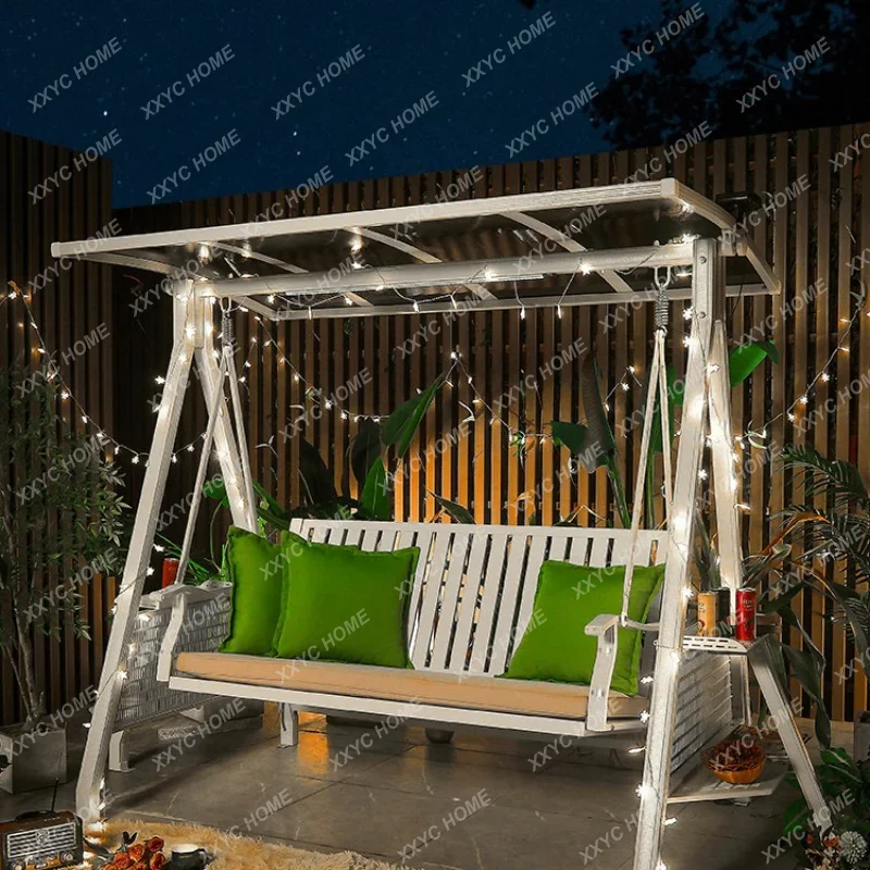 Outdoor Swing Glider Balcony Home Outdoor Villa Roof Courtyard Rocking Chair Rural Yard Swing home accessories