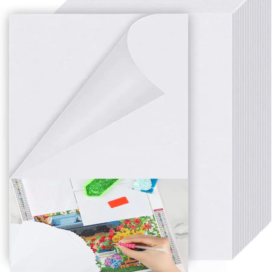 

A4/A5/A6 Diamond painting tool protective film diamond embroidery double-sided release paper anti-dirty Replacing Film