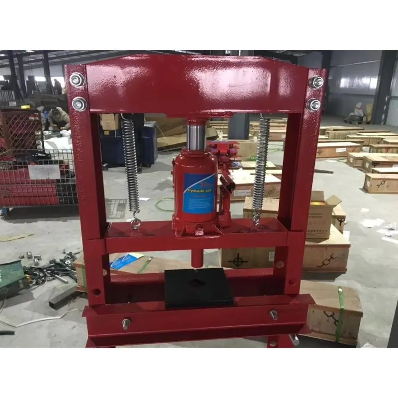 Garagem de reparo de prensa hidráulica de rolamento manual