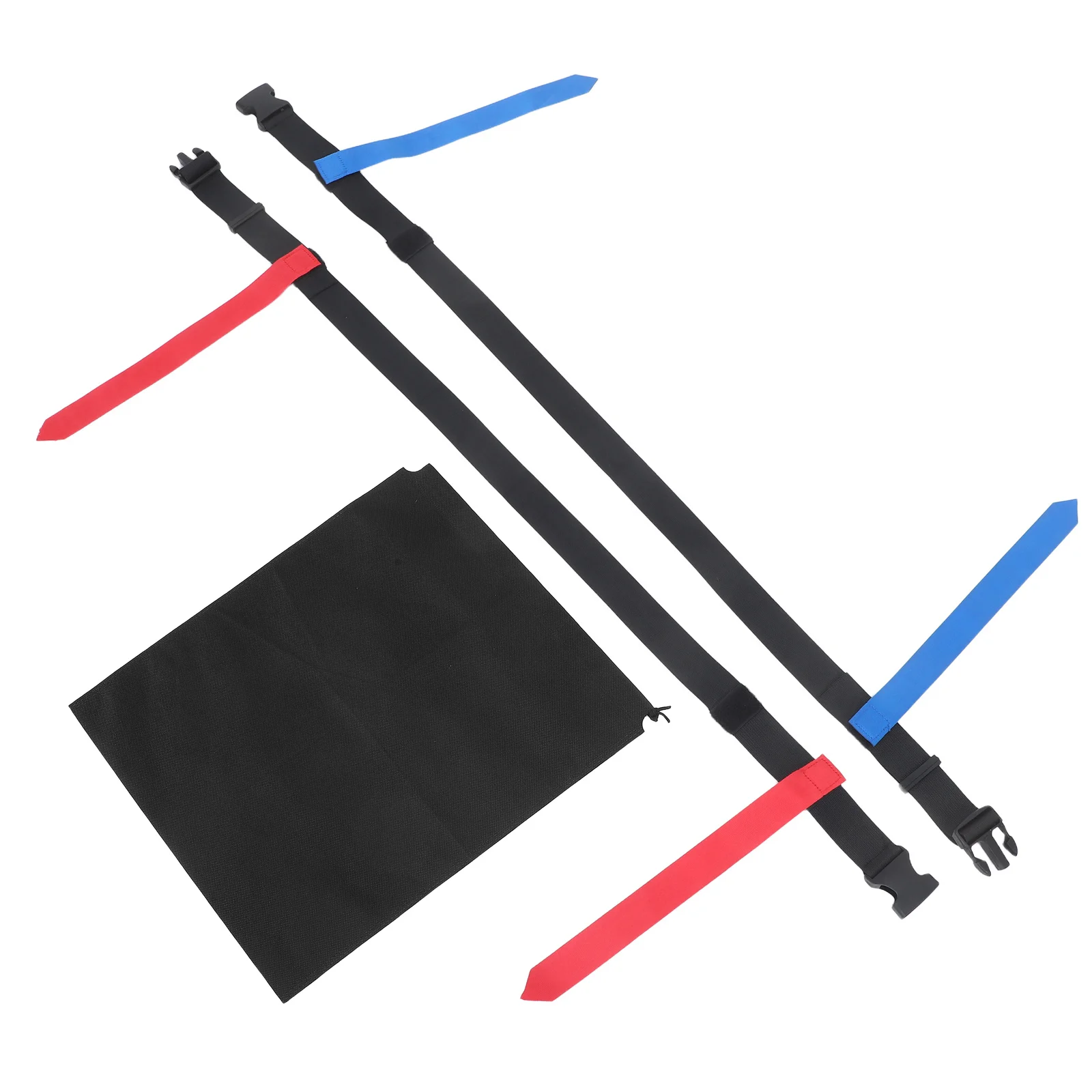 

1Set Adjustable Flag Football Waist Belts Youth Adult Training Sport Flags Outdoor Indoor Football Flag Set