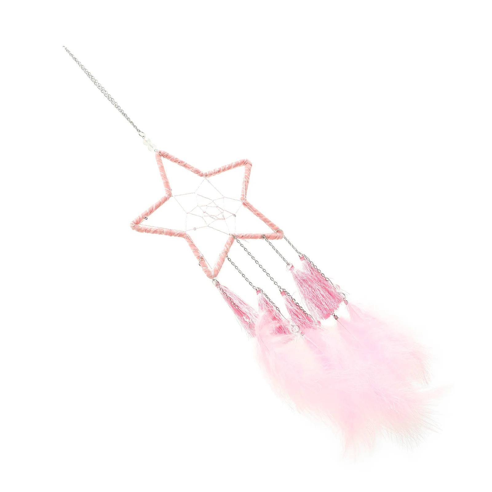 

Stars Dream Catcher Wall Hanging Macrame Tassel Pendant Decor For Home Bedroom Nursery Office Grunge Room Tapestry