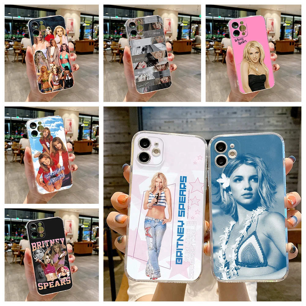 For 14PRO Fashion Superstar Britney Trend Spears Frog Phone Case for IPhone13 11 12 14 Pro XR XS MAX 8 X 7 Plus SE 13 Pro Covers