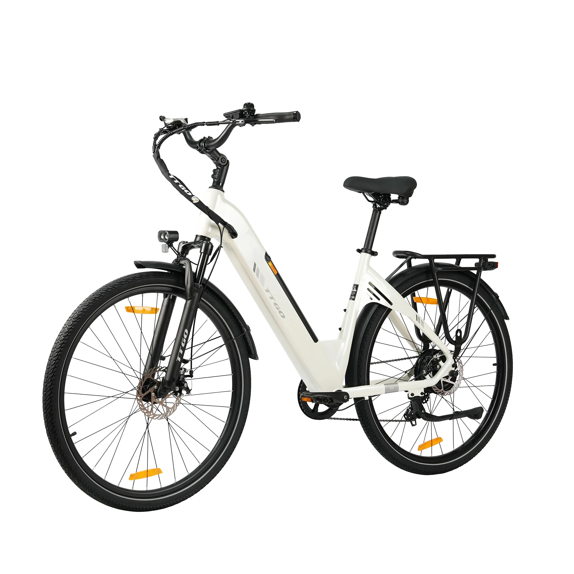 TTGO C3 SE Elektrofahrrad 250W Motor 25KM/H E-Bike 36V18Ah 28"*2.0 CST Reifen IPX5 Elektrofahrrad Stoßdämpfung Mountain E-Bike