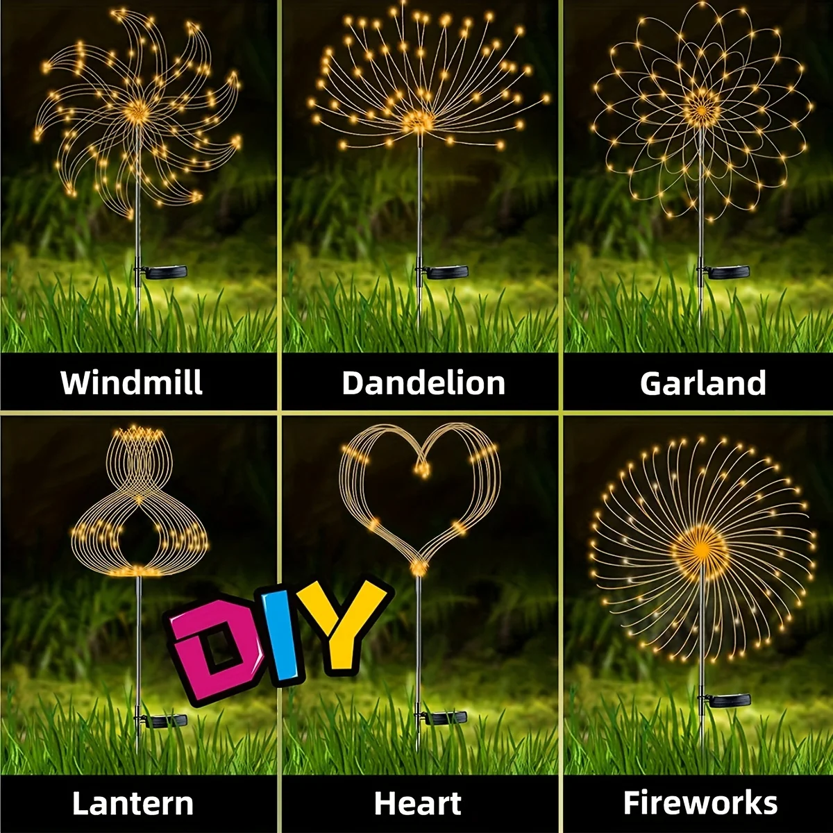 1-pack zonne-vuurwerk gazonver - Flower Photography Led Lighting Pack recensie en prijs