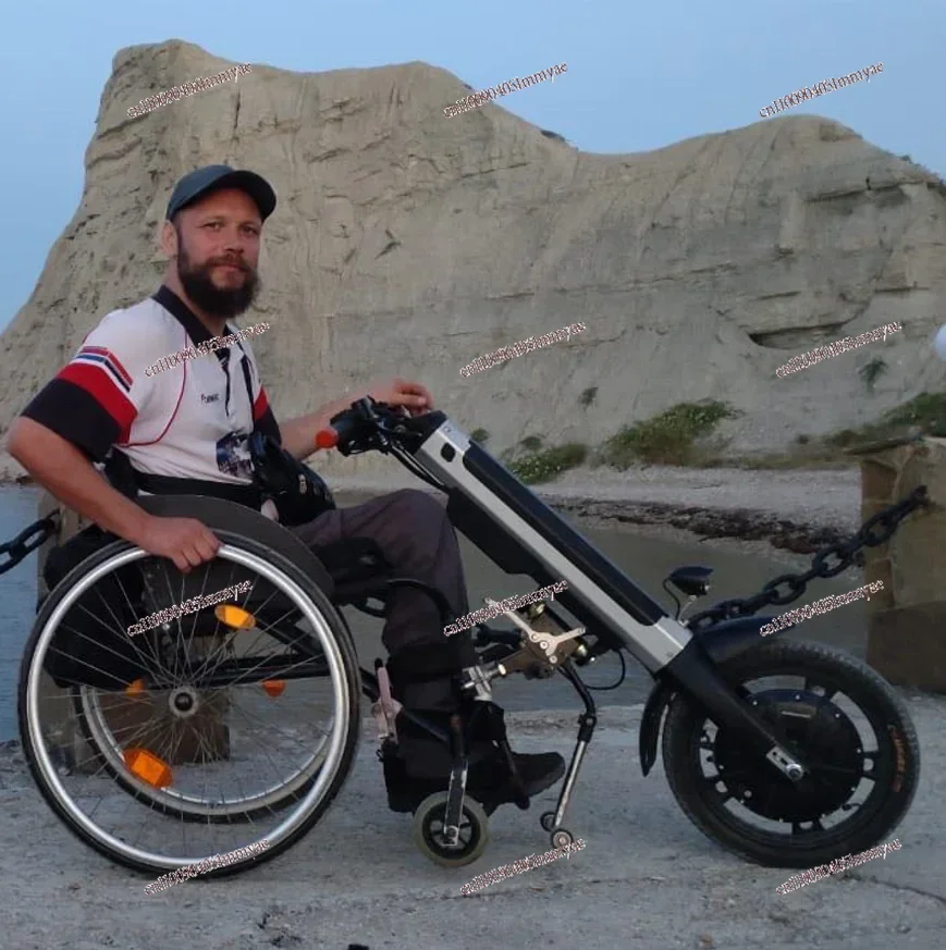 

800w Cheap Factory Motor Wholesale Electric Handcycle Attachment Handbike Conversion Kits for Disabled