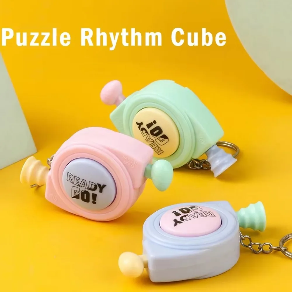 Mini Memory Trainer Candy Color with Key Ring Electronic Game Machine Handheld Single or Double Mode Puzzle Memory Training