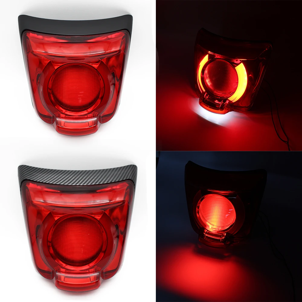 

Pokhaomin Motorcycle LED Tail Light Taillight Rear Lamp Housing Suit For Vespa GTS300 GTS 300