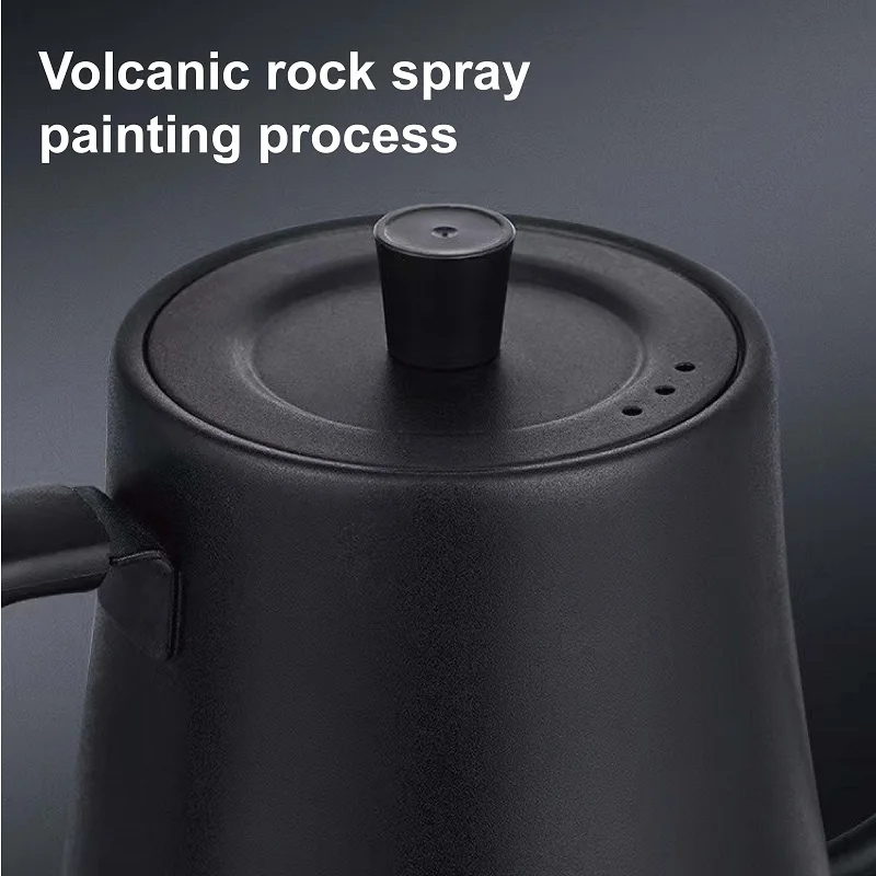 Chaleira elétrica pescoço de ganso, 110v, bule de café com controle de temperatura, aço inoxidável 304, chaleira rápida, manutenção automática, quente, 800ml