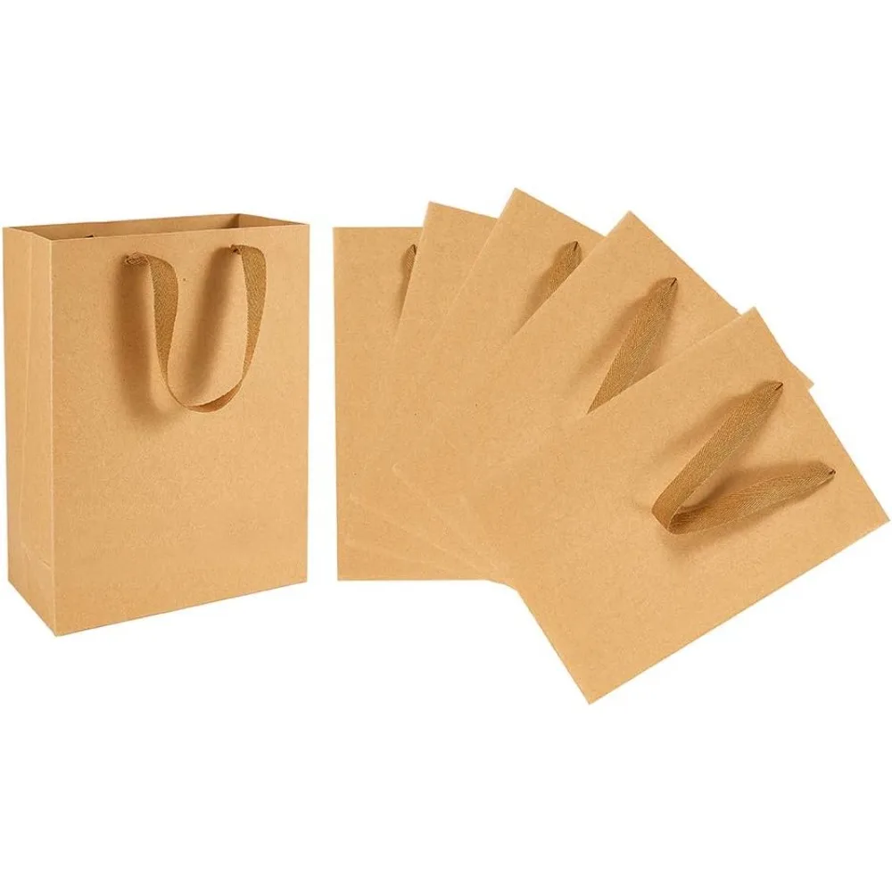 10 Pack Brown Paper Bags 4.7