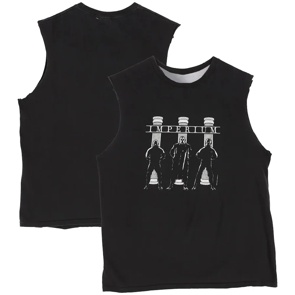 

“2025 Summer IMPERIUM Columned Might Vest! Doric Pillar Relief + Laser-Cut Ventilation—Unisex for All Ages’ Imperial Edge!”