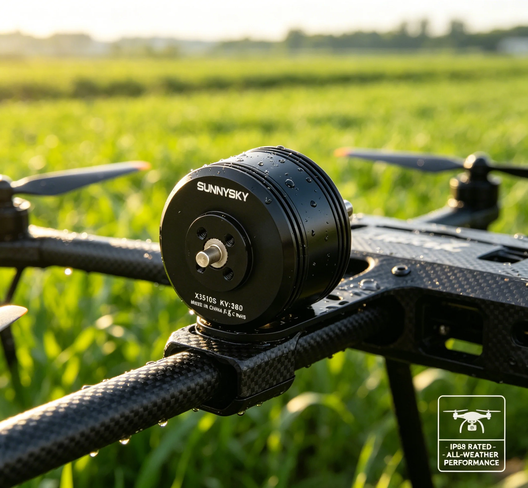 

Высокоэффективный бесщеточный двигатель SunnySky XS X3510S 380KV 700KV для радиоуправляемых дронов, мультироторов, БПЛА, систем тяги с длительным временем полета