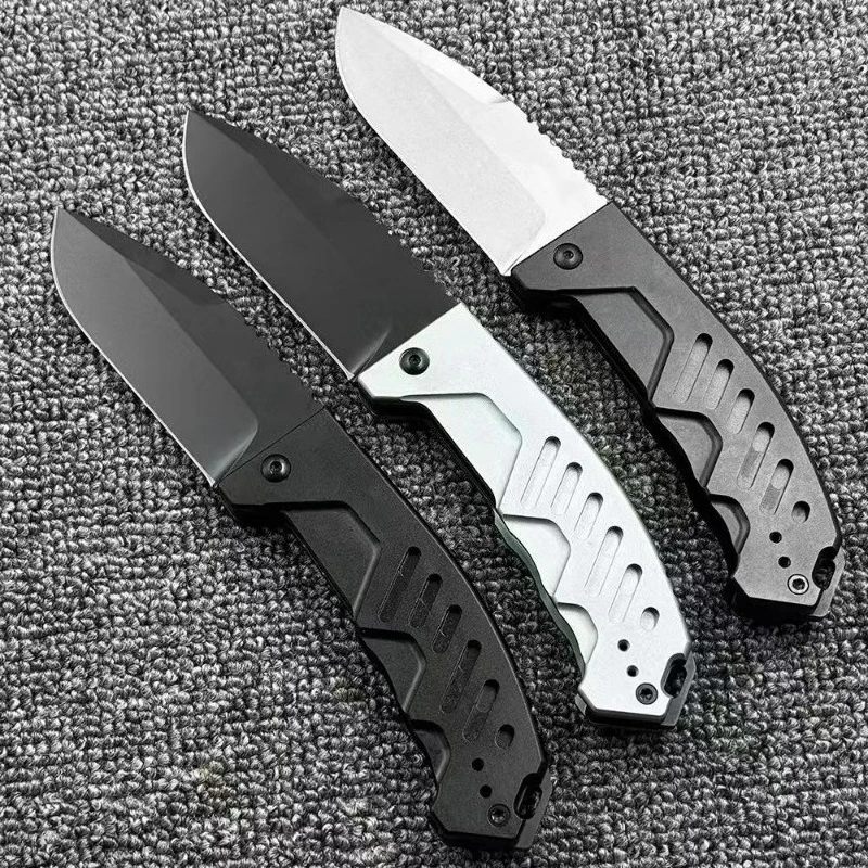 

Extre pocket folding knife Aluminum alloy handle edc multitool knives Daily at home cutting outdoor bushcraft tactical knife