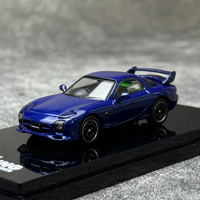 

Diecast 1:64 Scale RX-7 FD3S A-Spec Efini Simulation Alloy Car Model Static Display Collectible Toy Gift Souvenir Decoration