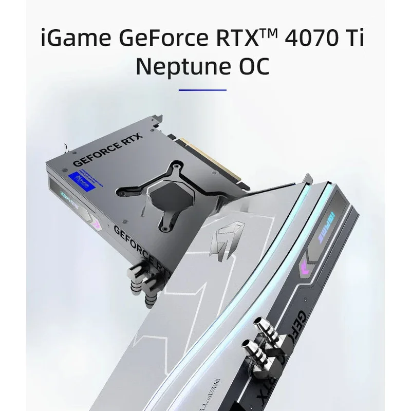 

Видеокарта Igame Geforce Rtx4070Ti Fire/Нептун OC Water God