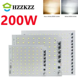 220V wysoki prześwit 200W SMD2835 Chip LED Matrix LED COB 10W 20W 30W 50W dla akcesoria oświetleniowe reflektor reflektor LED żarówka DIY