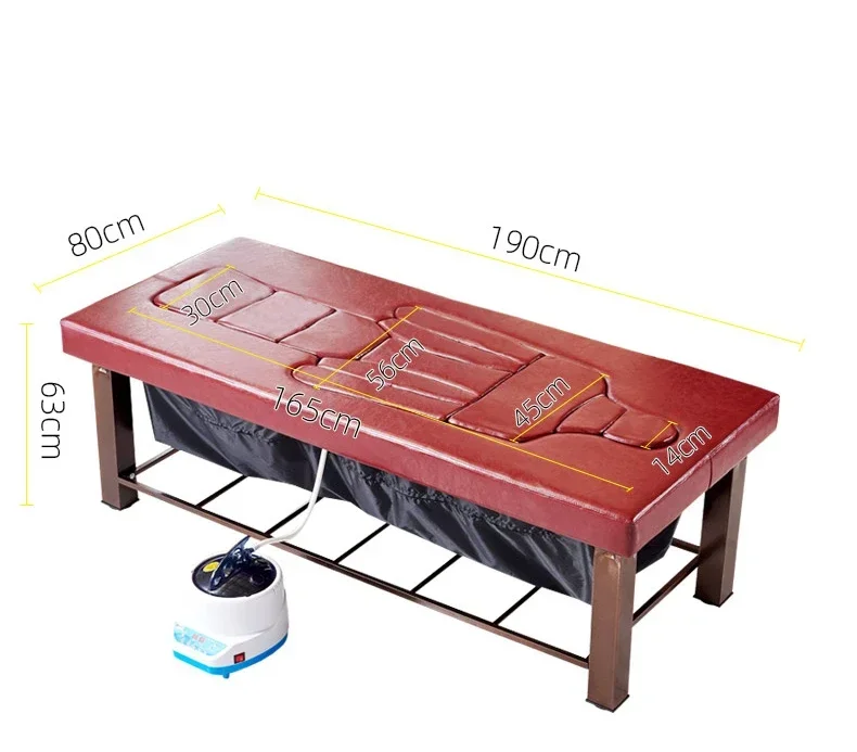 

Special Chinese medicine fumigation physiotherapy sweat steam massage bed for beauty salon