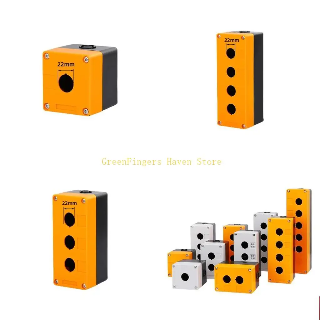 F68D Industrial Grades Yellow Control Button Box With High Strength Protect