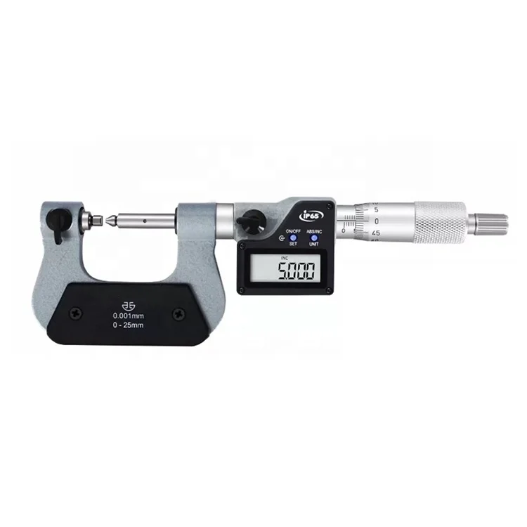 Ipre Outside Digital   25mm Professional Micrometer Gauging Tools the Latest Electronic Micrometer Technology Diameter Measure