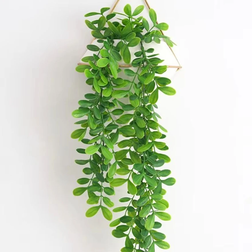 

Artificial Plants Plastic Leaves Wedding Home Table Balcony Outdoor Garden Vases Courtyard Arch Wall Diy Gift Party Room Decor