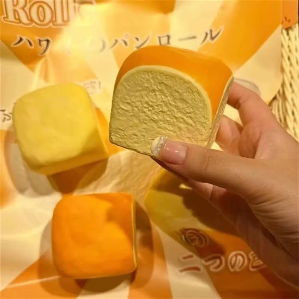 Morbido Pane Hawaiano Spremere Giocattolo Antistress Calmante Squish Agitarsi Pizzico Le Squishy Soffice Giocattolo Casa