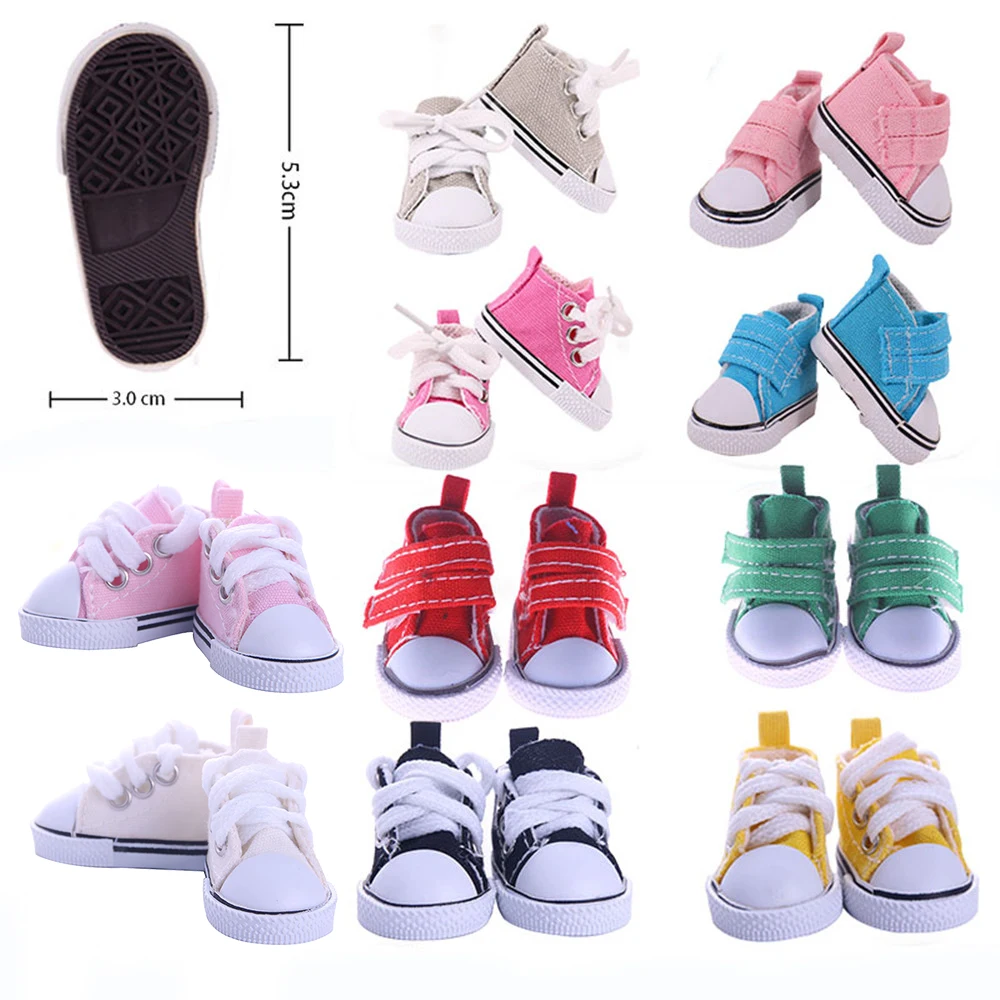 Blythe Wellie Wisher-zapatos de lona para muñeca, zapatos de 5Cm para muñeca EXO de 14,5 pulgadas, Paola Reina BJD, accesorios para muñecas, Juguetes DIY para niñas